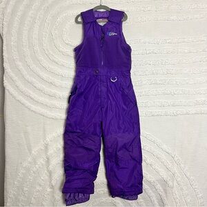 32 degrees girls Purple snow bibs